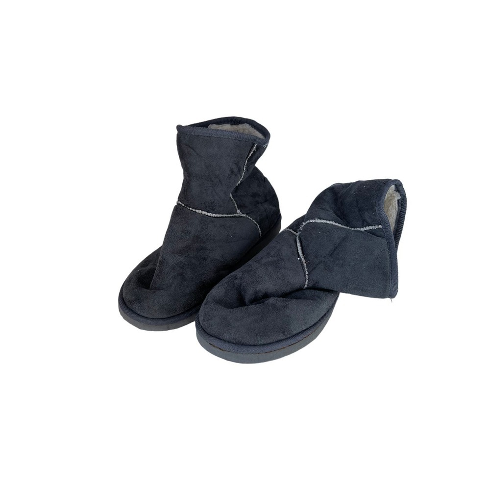 Gray Inslated Slipper Boots Mens 10
